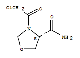 (4s)-(9ci)-3-(氯乙?；?-4-噁唑啉羧酰胺結(jié)構(gòu)式_637018-77-0結(jié)構(gòu)式