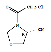 (4r)-(9ci)-3-(氯乙?；?-4-噁唑啉甲腈結(jié)構(gòu)式_637018-78-1結(jié)構(gòu)式