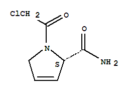 (2s)-(9ci)-1-(氯乙?；?-2,5-二氫-1H-吡咯-2-羧酰胺結(jié)構(gòu)式_637018-79-2結(jié)構(gòu)式