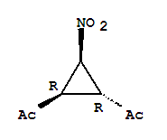 rel-(9ci)-1,1-[(1r,2r)-3-硝基-1,2-環(huán)丙烷二基]雙-乙酮結(jié)構(gòu)式_637353-92-5結(jié)構(gòu)式