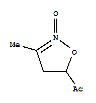 (9ci)-1-(4,5-二氫-3-甲基-2-氧化物-5-異噁唑基)-乙酮結(jié)構(gòu)式_638562-81-9結(jié)構(gòu)式