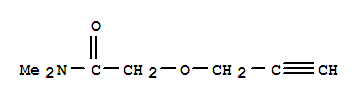 (9ci)-N,N-二甲基-2-(2-丙炔氧基)-乙酰胺結(jié)構(gòu)式_643086-11-7結(jié)構(gòu)式