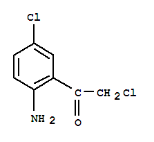 (9ci)-1-(2-氨基-5-氯苯基)-2-氯-乙酮結(jié)構(gòu)式_64605-36-3結(jié)構(gòu)式