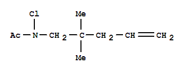 (9ci)-n-氯-n-(2,2-二甲基-4-戊烯基)-乙酰胺結(jié)構(gòu)式_647027-76-7結(jié)構(gòu)式