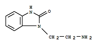 1-(2-氨基乙基)-1,3-二氫-(9Ci)-2H-苯并咪唑-2-酮結(jié)構(gòu)式_64928-88-7結(jié)構(gòu)式
