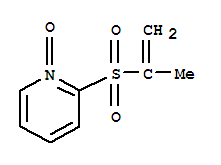 (9ci)-2-[(1-甲基乙烯)磺?；鵠-吡啶,1-氧化物結(jié)構(gòu)式_65332-88-9結(jié)構(gòu)式
