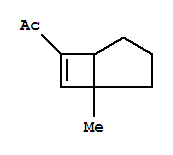 (9ci)-1-(1-甲基雙環(huán)[3.2.0]-6-庚烯-6-基)-乙酮結構式_65499-94-7結構式