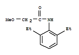 (9ci)-n-(2,6-二乙基苯基)-2-甲氧基-乙酰胺結構式_701219-94-5結構式