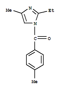 (9ci)-2-乙基-4-甲基-1-(4-甲基苯甲?；?-1H-咪唑結(jié)構(gòu)式_709645-69-2結(jié)構(gòu)式