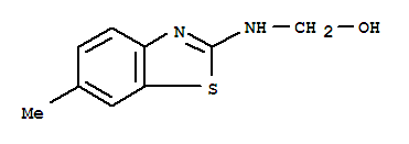 (9ci)-[(6-甲基-2-苯并噻唑)氨基]-甲醇結(jié)構(gòu)式_71156-11-1結(jié)構(gòu)式