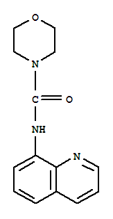 (9ci)-n-8-喹啉-4-嗎啉羧酰胺結(jié)構(gòu)式_712301-68-3結(jié)構(gòu)式