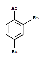 (9ci)-1-(3-乙基[1,1-聯(lián)苯]-4-基)-乙酮結(jié)構(gòu)式_712349-89-8結(jié)構(gòu)式