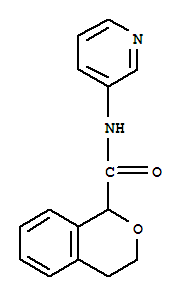 (9ci)-3,4-二氫-n-3-吡啶-1H-2-苯并吡喃-1-羧酰胺結(jié)構(gòu)式_714208-77-2結(jié)構(gòu)式