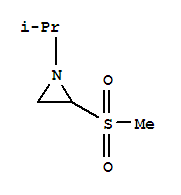 (9ci)-1-(1-甲基乙基)-2-(甲基磺?；?-氮丙啶結(jié)構(gòu)式_71993-42-5結(jié)構(gòu)式