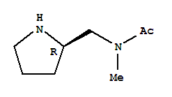 (9ci)-n-甲基-n-[(2r)-2-吡咯烷甲基]-乙酰胺結(jié)構(gòu)式_720000-36-2結(jié)構(gòu)式