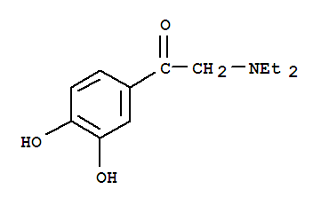 (9ci)-2-(二乙基氨基)-1-(3,4-二羥基苯基)-乙酮結(jié)構(gòu)式_721875-94-1結(jié)構(gòu)式
