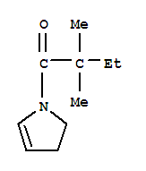 (9ci)-1-(2,2-二甲基-1-氧代丁基)-2,3-二氫-1H-吡咯結(jié)構(gòu)式_724433-95-8結(jié)構(gòu)式