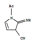 (9ci)-1-乙?；?2,3-二氫-2-亞氨基-1H-吡咯-3-甲腈結(jié)構(gòu)式_724462-20-8結(jié)構(gòu)式