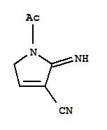 (9ci)-1-乙?；?2,5-二氫-2-亞氨基-1H-吡咯-3-甲腈結構式_724462-22-0結構式