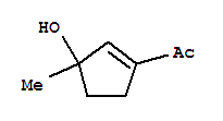 (9ci)-1-(3-羥基-3-甲基-1-環(huán)戊烯-1-基)-乙酮結(jié)構(gòu)式_724465-42-3結(jié)構(gòu)式