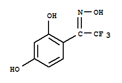 (9ci)-1-(2,4-二羥基苯基)-2,2,2-三氟乙酮肟結(jié)構(gòu)式_724466-51-7結(jié)構(gòu)式