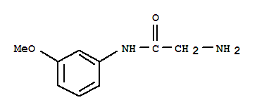 (9ci)-2-氨基-n-(3-甲氧基苯基)-乙酰胺結(jié)構(gòu)式_724692-89-1結(jié)構(gòu)式