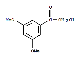 (9ci)-2-氯-1-(3,5-二甲氧基苯基)-乙酮結(jié)構(gòu)式_72612-04-5結(jié)構(gòu)式