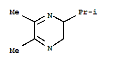 (9CI)-2,3-二氫-5,6-二甲基-2-(1-甲基乙基)-吡嗪結(jié)構(gòu)式_72648-18-1結(jié)構(gòu)式