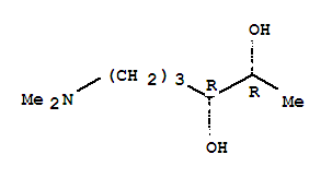 [r-(r*,r*)]-(9ci)-6-(二甲基氨基)-2,3-己烷二醇結(jié)構(gòu)式_727355-21-7結(jié)構(gòu)式