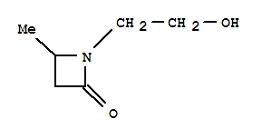 (9ci)-1-(2-羥基乙基)-4-甲基-2-氮雜啶酮結構式_727739-37-9結構式