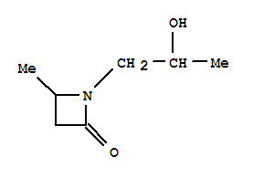 (9ci)-1-(2-羥基丙基)-4-甲基-2-氮雜啶酮結(jié)構(gòu)式_727739-38-0結(jié)構(gòu)式