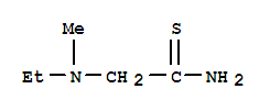(9ci)-2-(乙基甲基氨基)-乙烷硫代酰胺結(jié)構(gòu)式_730917-63-2結(jié)構(gòu)式