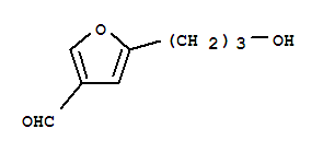 (9ci)-5-(3-羥基丙基)-3-呋喃羧醛結構式_732284-23-0結構式