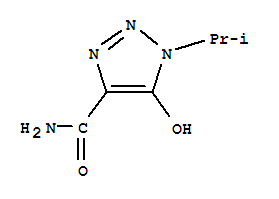 (9ci)-5-羥基-1-(1-甲基乙基)-1H-1,2,3-噻唑-4-羧酰胺結(jié)構(gòu)式_732959-93-2結(jié)構(gòu)式