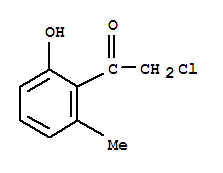 (9ci)-2-氯-1-(2-羥基-6-甲基苯基)-乙酮結(jié)構(gòu)式_73331-41-6結(jié)構(gòu)式