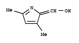 (9ci)-(3,5-二甲基-2H-吡咯-2-基)-甲醇結(jié)構式_735209-98-0結(jié)構式