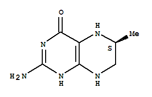 (s)-(9ci)-2-氨基-5,6,7,8-四氫-6-甲基-,4(1H)-蝶啶酮結(jié)構式_73573-51-0結(jié)構式