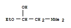 (9ci)-2-(二甲基氨基)-1-乙氧基-乙醇結(jié)構(gòu)式_736087-98-2結(jié)構(gòu)式