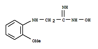 (9ci)-n-羥基-2-[(2-甲氧基苯基)氨基]-鹽酸乙脒結(jié)構(gòu)式_737707-80-1結(jié)構(gòu)式