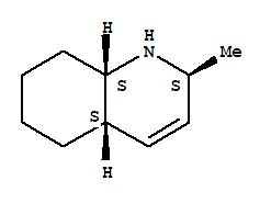(2R,4aR,8aR)-rel-(9CI)-1,2,4a,5,6,7,8,8a-八氫-2-甲基喹啉結構式_741192-55-2結構式