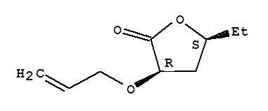 (3r,5s)-rel-(9ci)-5-乙基二氫-3-(2-丙烯基氧基)-2(3H)-呋喃酮結構式_741290-37-9結構式