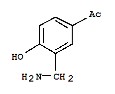 (9ci)-1-[3-(氨基甲基)-4-羥基苯基]-乙酮結(jié)構(gòu)式_742023-22-9結(jié)構(gòu)式