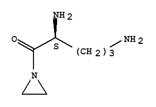 (9ci)-1-[(2s)-2,5-二氨基-1-氧代戊基]-氮丙啶結(jié)構(gòu)式_743409-13-4結(jié)構(gòu)式