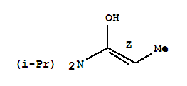 (z)-(9ci)-1-[雙(1-甲基乙基)氨基]-1-丙烯-1-醇結(jié)構(gòu)式_744151-26-6結(jié)構(gòu)式