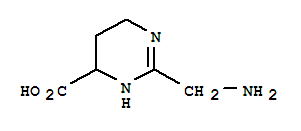 (9ci)-2-(氨基甲基)-1,4,5,6-四氫-4-嘧啶羧酸結(jié)構(gòu)式_744175-78-8結(jié)構(gòu)式