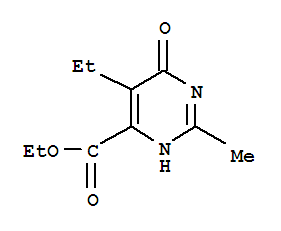 (9ci)-5-乙基-1,6-二氫-2-甲基-6-氧代-4-嘧啶羧酸乙酯結(jié)構(gòu)式_744253-35-8結(jié)構(gòu)式