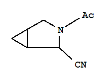 (9ci)-3-乙?；?3-氮雜雙環(huán)[3.1.0]己烷-2-甲腈結(jié)構(gòu)式_74650-13-8結(jié)構(gòu)式