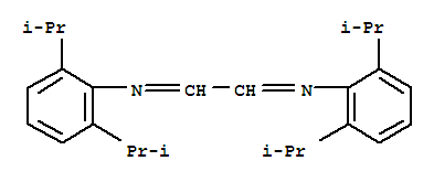 (N,ne,n,ne)-N,N-(乙烷-1,2-二基)雙(2,6-二異丙基苯胺)結(jié)構(gòu)式_74663-75-5結(jié)構(gòu)式