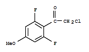 (9ci)-2-氯-1-(2,6-二氟-4-甲氧基苯基)-乙酮結(jié)構(gòu)式_746630-09-1結(jié)構(gòu)式