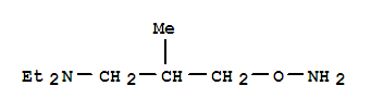 (9ci)-3-(氨基氧基)-N,N-二乙基-2-甲基-1-丙胺結構式_747360-53-8結構式